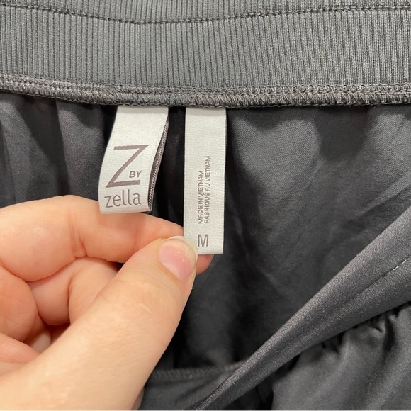 Z by Zella Grey Drawstring Jogger Pants Size Medium - Picture 7 of 9